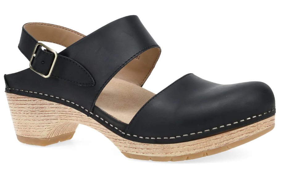 Dansko Lucia Leather Slingback Clog