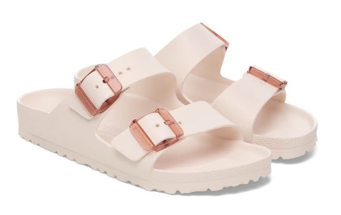 rose birkenstocks eva