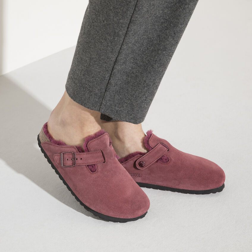 Running Shoes Vancouver - Boston Suede Shearling - Shop - The Right Shoe